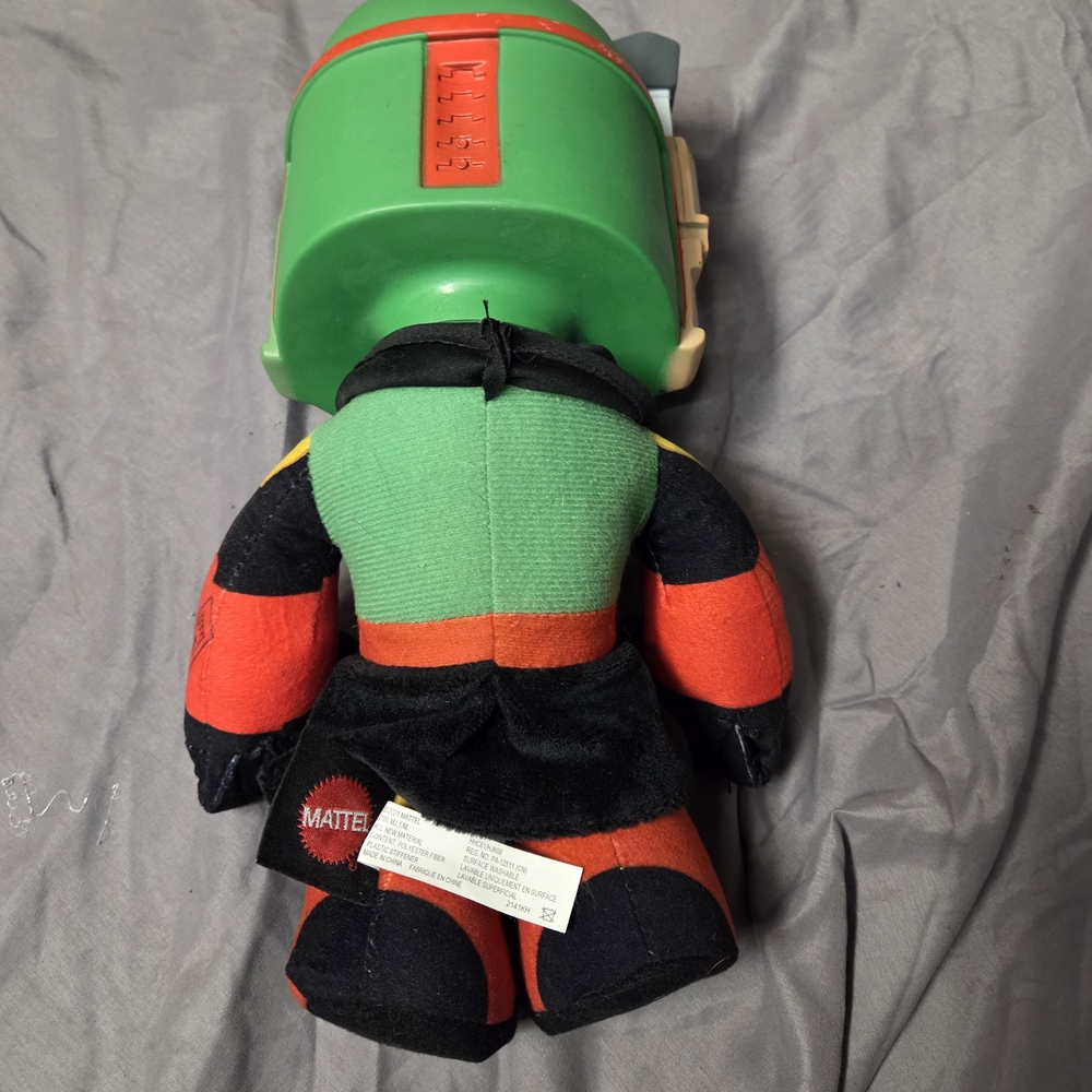 Star Wars Bounty Hunter Plush Toy‎ - Red, Green, Black Vintage - Picture 3 of 7